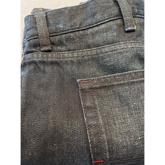 Tommy Hilfiger Straight Leg Jeans Men’s 38x30 Dark Wash Distressed Look - Picture 9 of 9